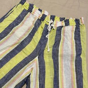 NWOT Loft Beach Linen Ankle Pants